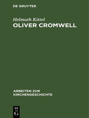 cover image of Oliver Cromwell